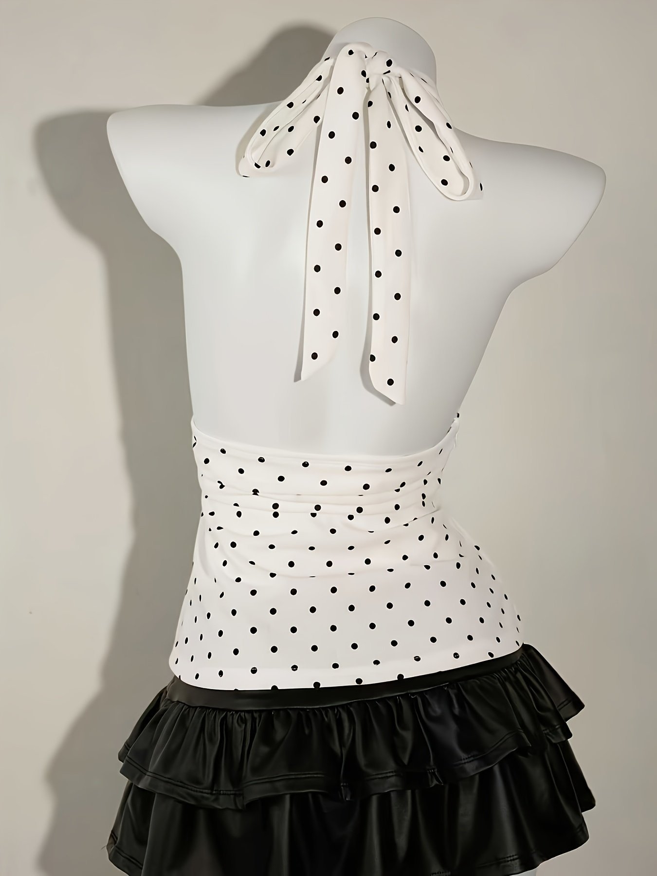 Earth-Toned Halter Neck Vest - Image 4