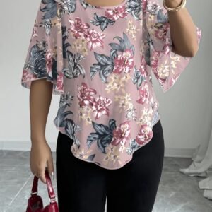 Floral Casual Short Sleeve Shirt