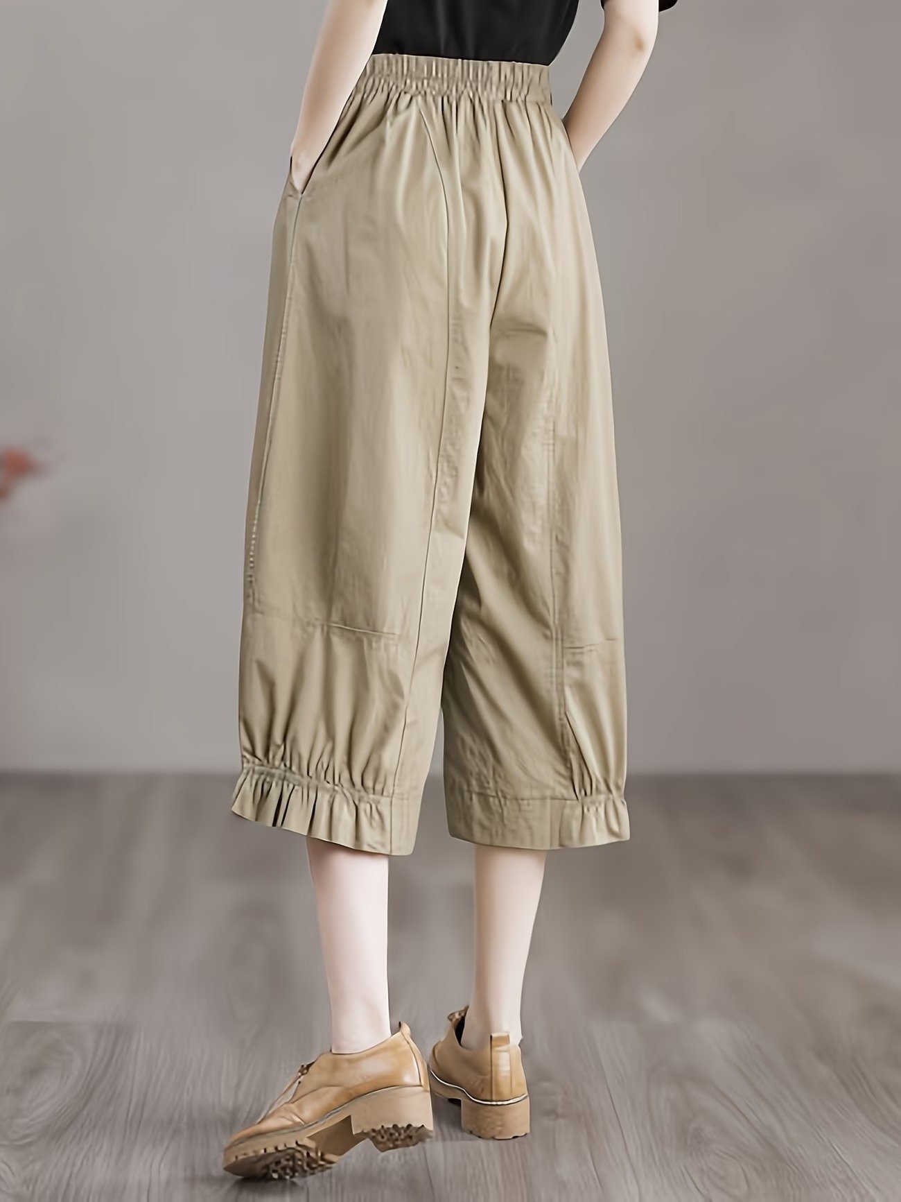 Simple Casual Pants for Women - Image 2