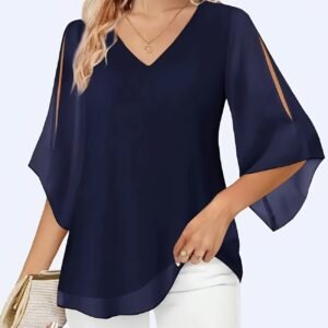 Chiffon Blouse Q216