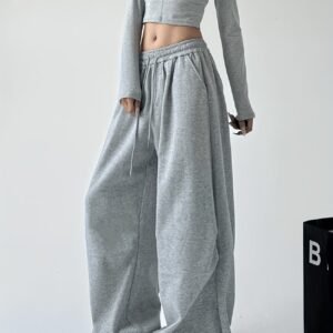 GDTIMA Wide Leg Casual Pants