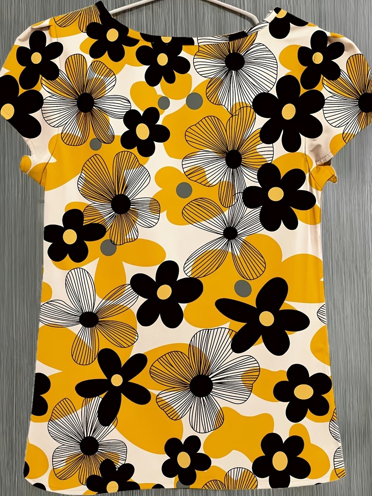 Elegant Floral Print Blouse - Image 2